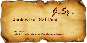 Jankovics Szilárd névjegykártya